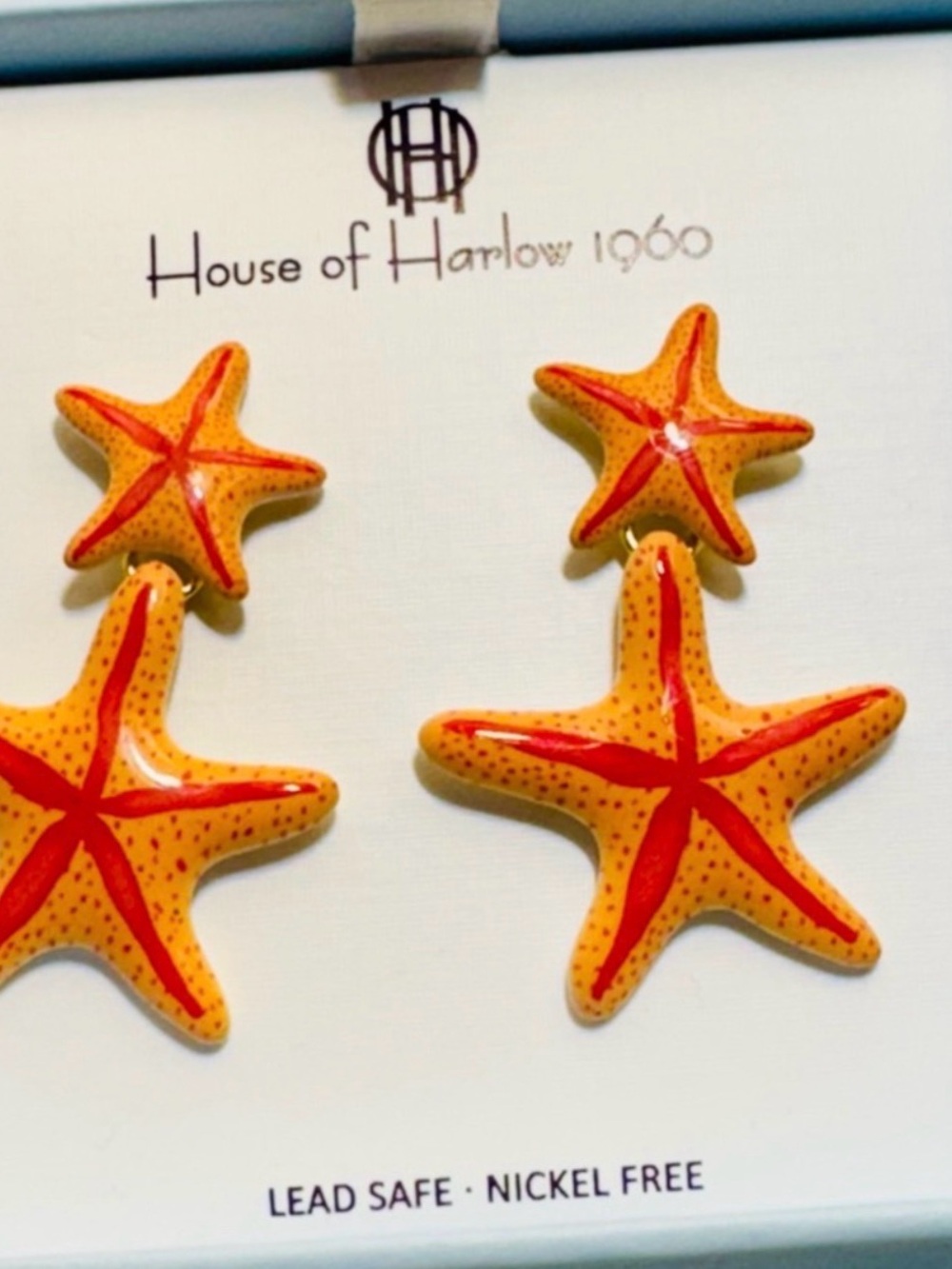 House of Harlow 1960 Starfish Drop Earrings